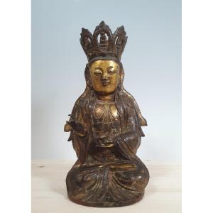 Bodhisattva Guanyn - Bronzo - Cina - Dinastia Ming (1368-1644)
