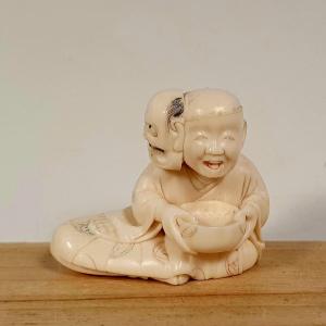 netsuke in avorio