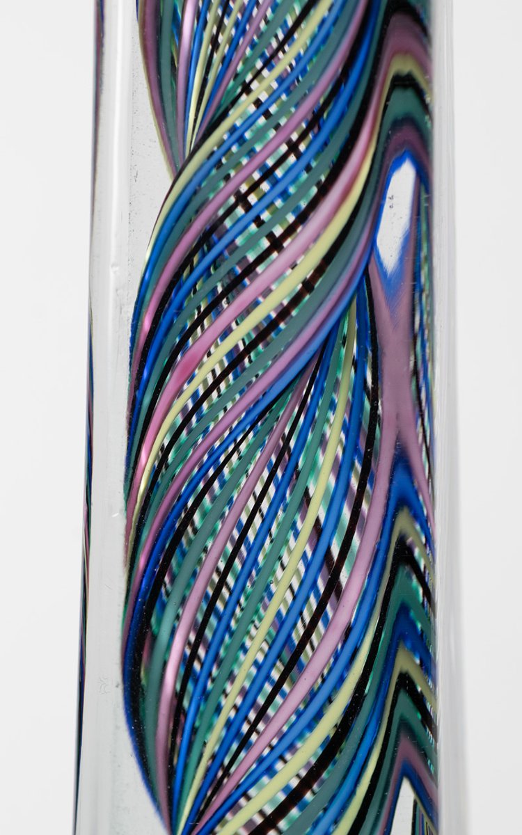 Obelisco in vetro di Murano mod. 4297, Paolo Venini per Venini, 1955 ca.-photo-4