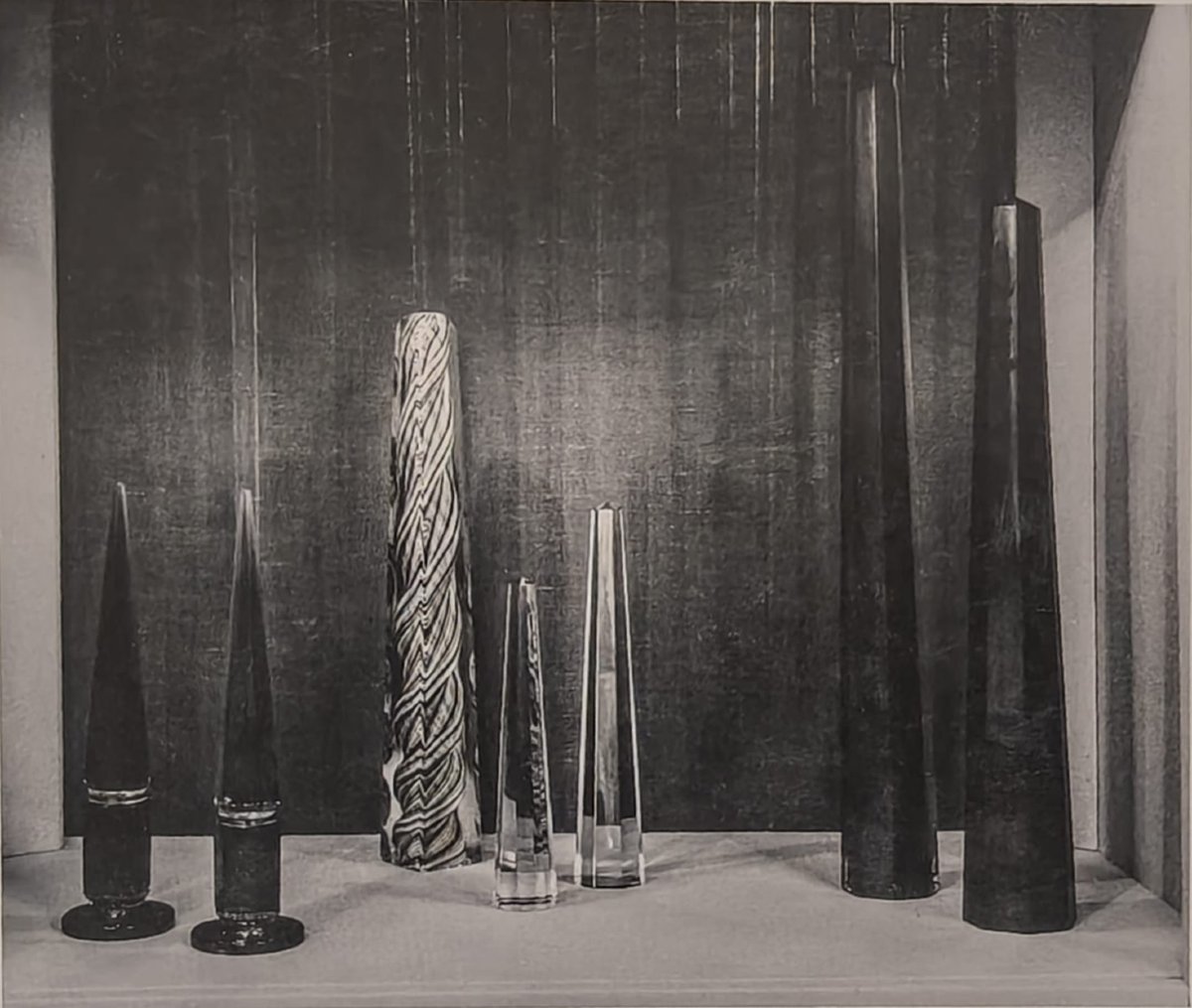 Obelisco in vetro di Murano mod. 4297, Paolo Venini per Venini, 1955 ca.-photo-1