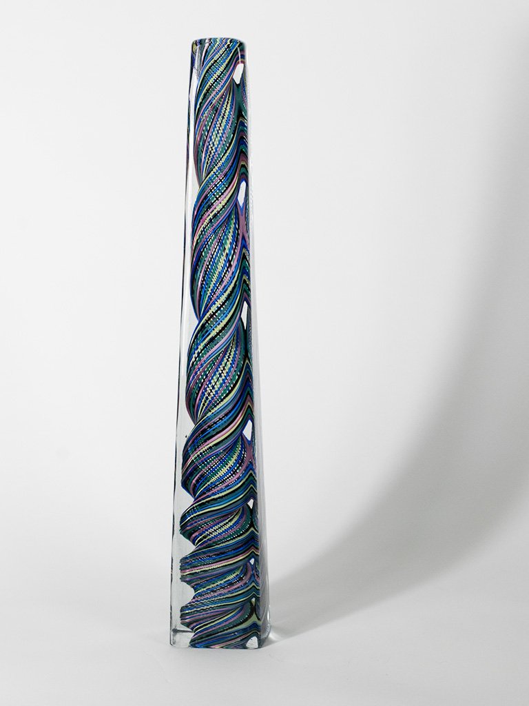 Obelisco in vetro di Murano mod. 4297, Paolo Venini per Venini, 1955 ca.