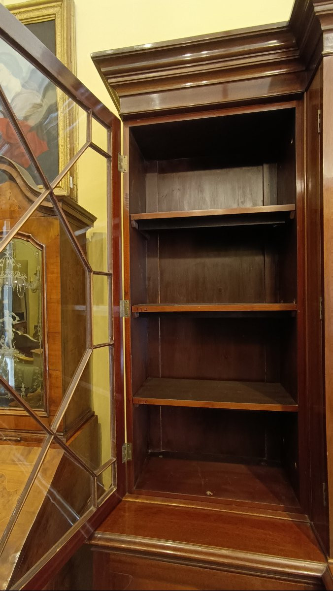 GRANDE LIBRERIA IN MOGANO FINE XIX SECOLO-photo-7