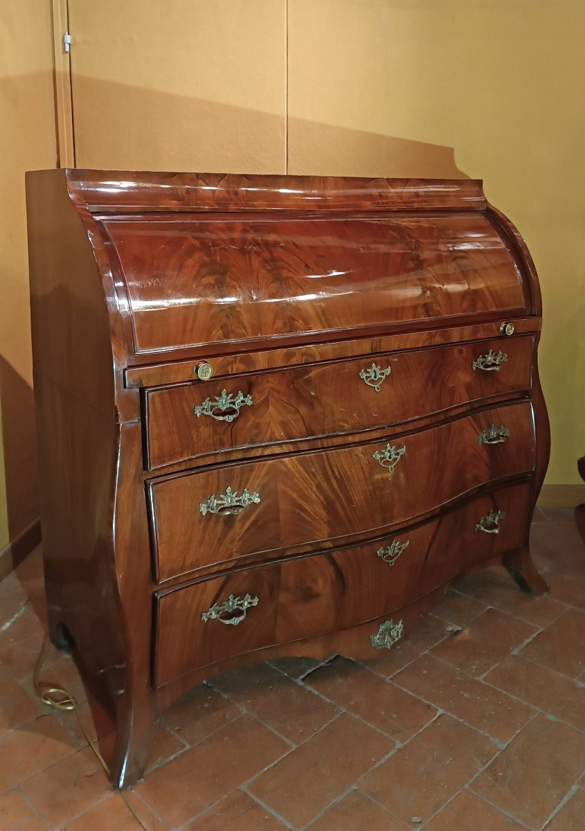 RIBALTA IN PIUMA DI NOCE NEOCLASSICA SECONDA META' XVIII SECOLO