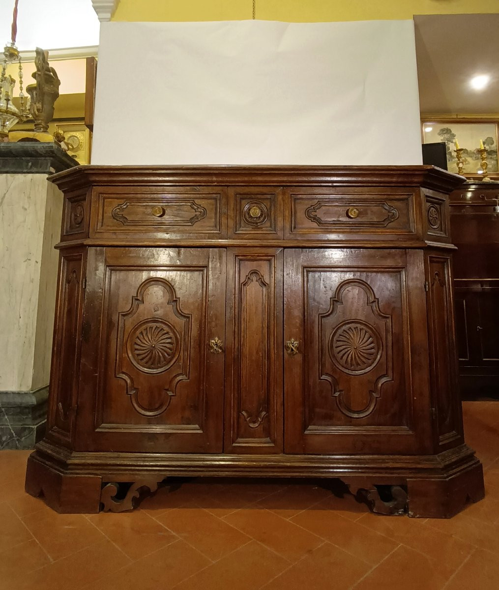  CREDENZA IN NOCE SECONDA META' XIX SECOLO -photo-5