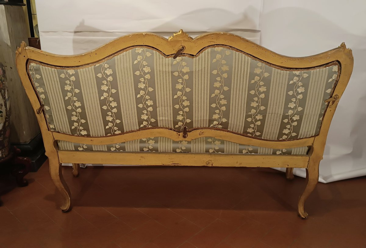DIVANO LUIGI XV DI GRANDI DIMENSIONI META' XVIII SECOLO-photo-5