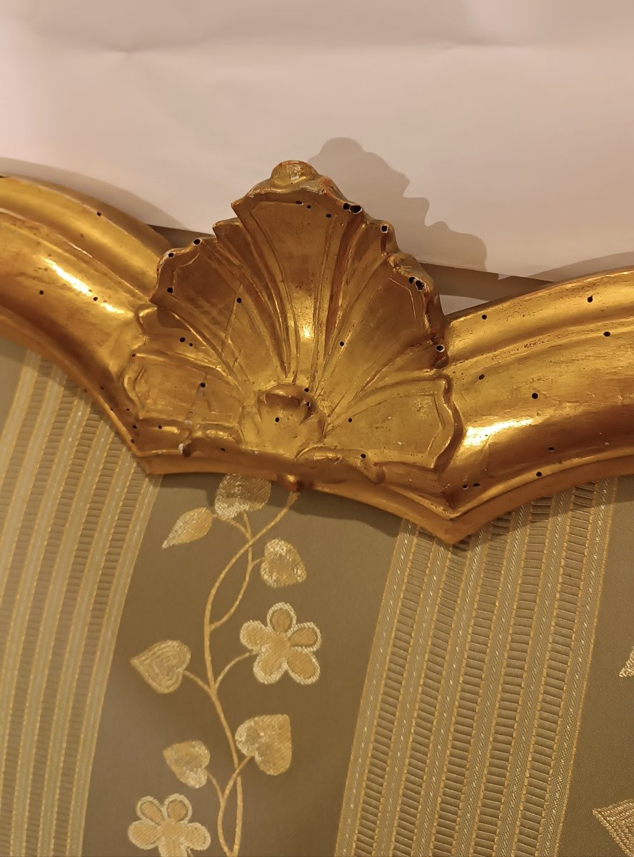 DIVANO LUIGI XV DI MEDIE DIMENSIONI META' XVIII SECOLO -photo-4