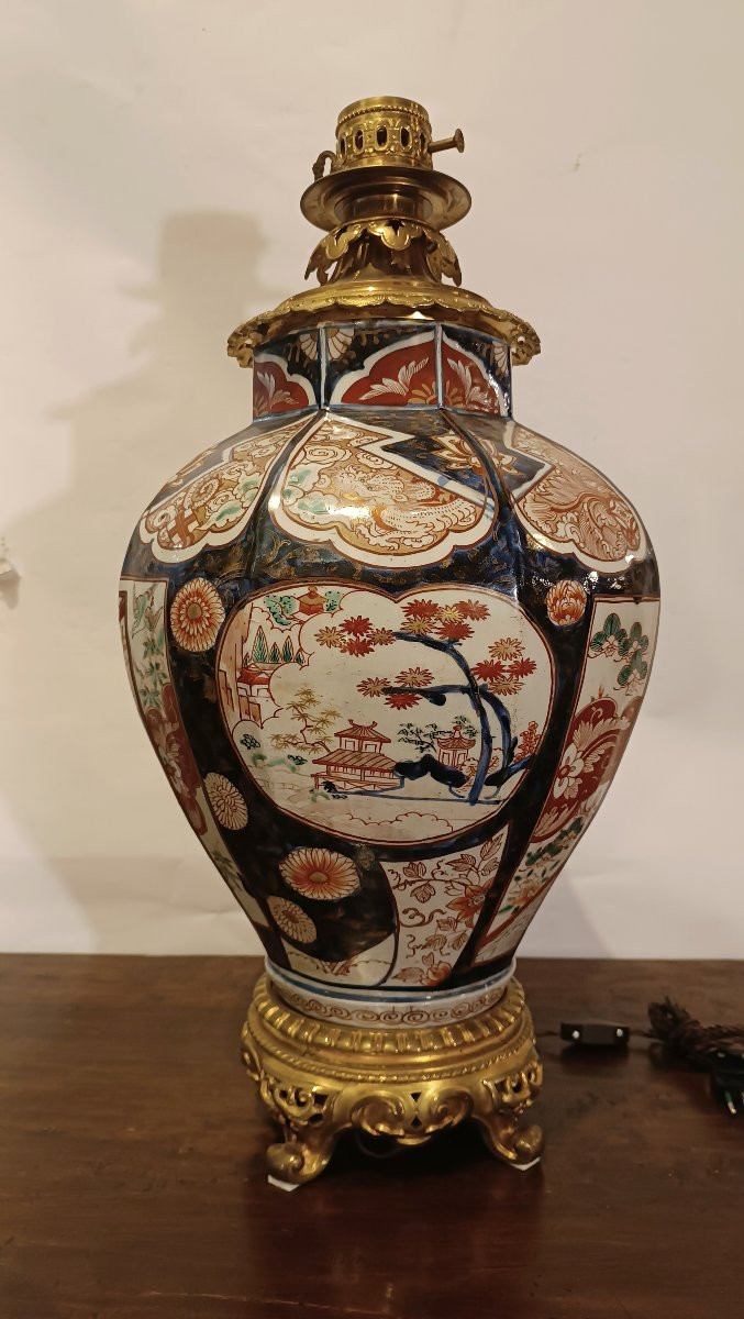 VASO POTICHES IMARI INIZI XIX SECOLO-photo-4