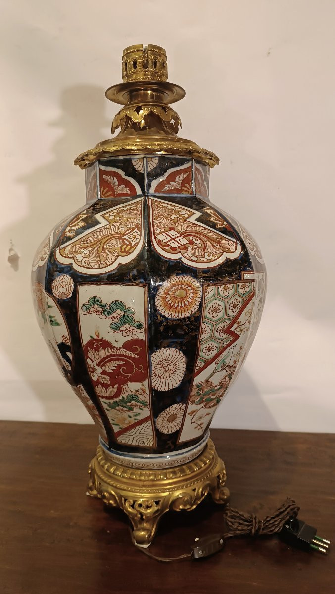 VASO POTICHES IMARI INIZI XIX SECOLO-photo-4