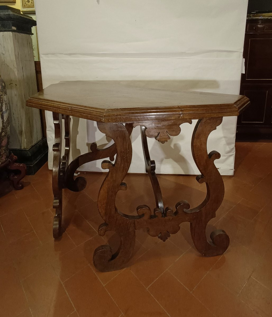 CONSOLLE LUIGI XIV IN NOCE SECONDA META' XVII SECOLO-photo-2