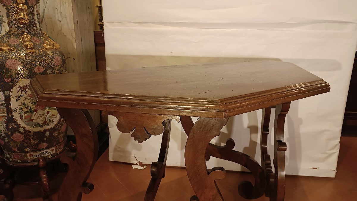 CONSOLLE LUIGI XIV IN NOCE SECONDA META' XVII SECOLO-photo-4