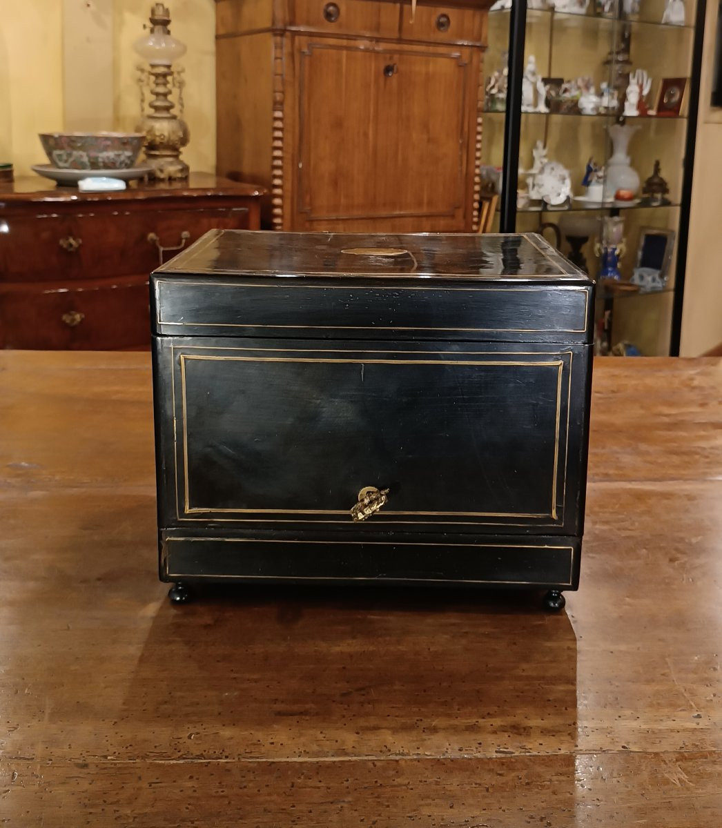 COFANETTO PORTA LIQUORI SECONDA META' XIX SECOLO -photo-2