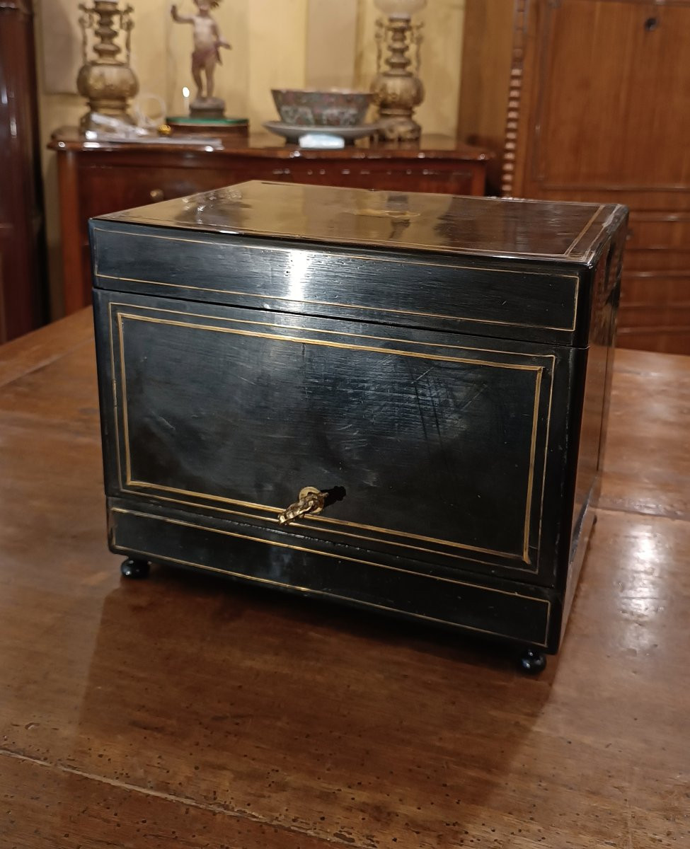 COFANETTO PORTA LIQUORI SECONDA META' XIX SECOLO -photo-4