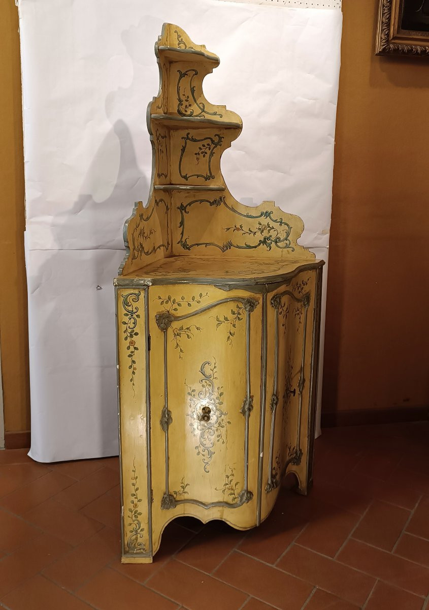 ANGOLIERA DIPINTA FINE DEL XVIII-PRIMI DEL XIX SECOLO -photo-4