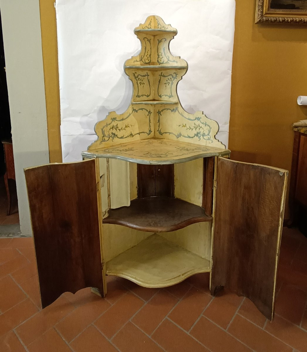 ANGOLIERA DIPINTA FINE DEL XVIII-PRIMI DEL XIX SECOLO -photo-1