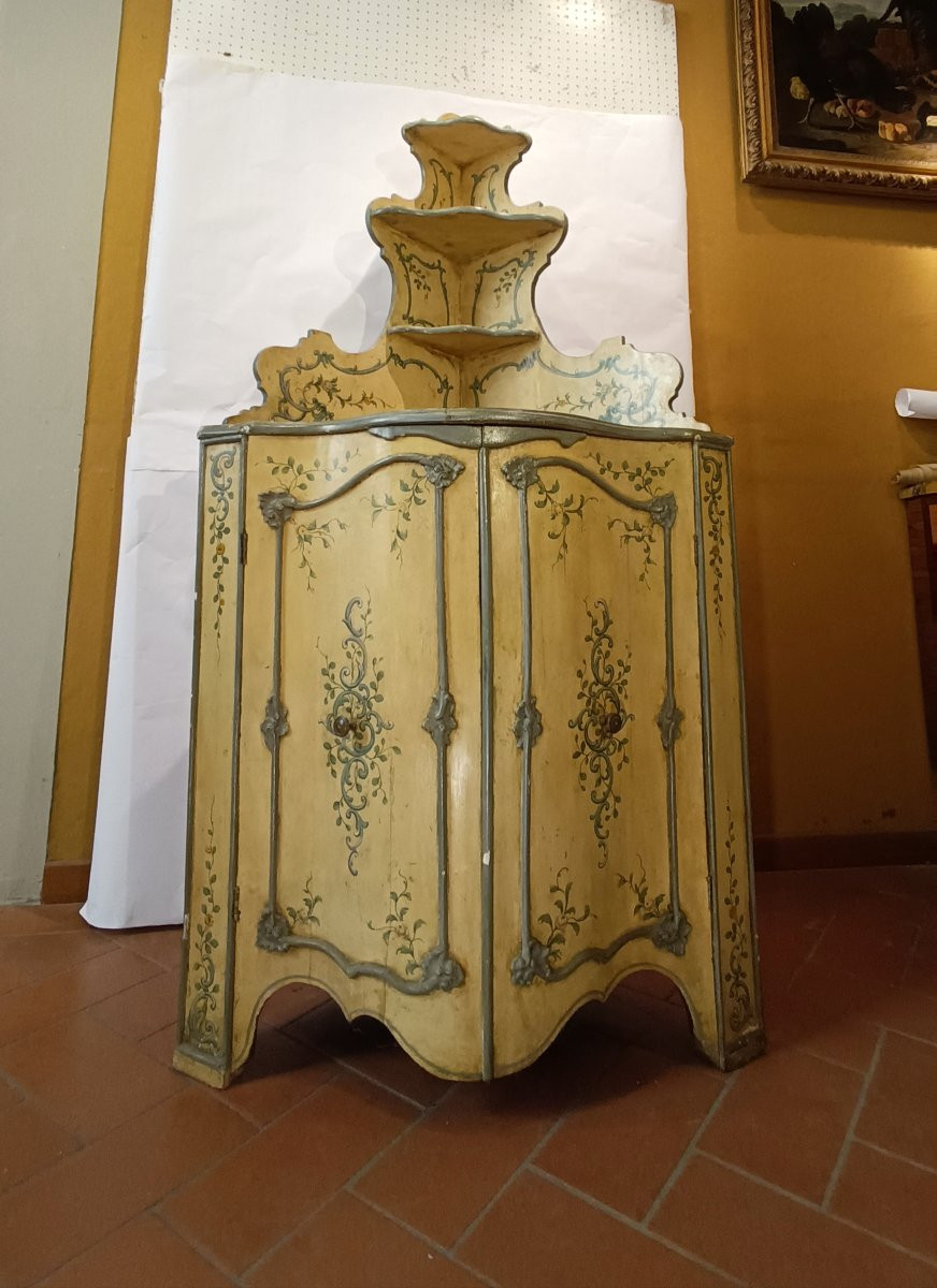 ANGOLIERA DIPINTA FINE DEL XVIII-PRIMI DEL XIX SECOLO -photo-3