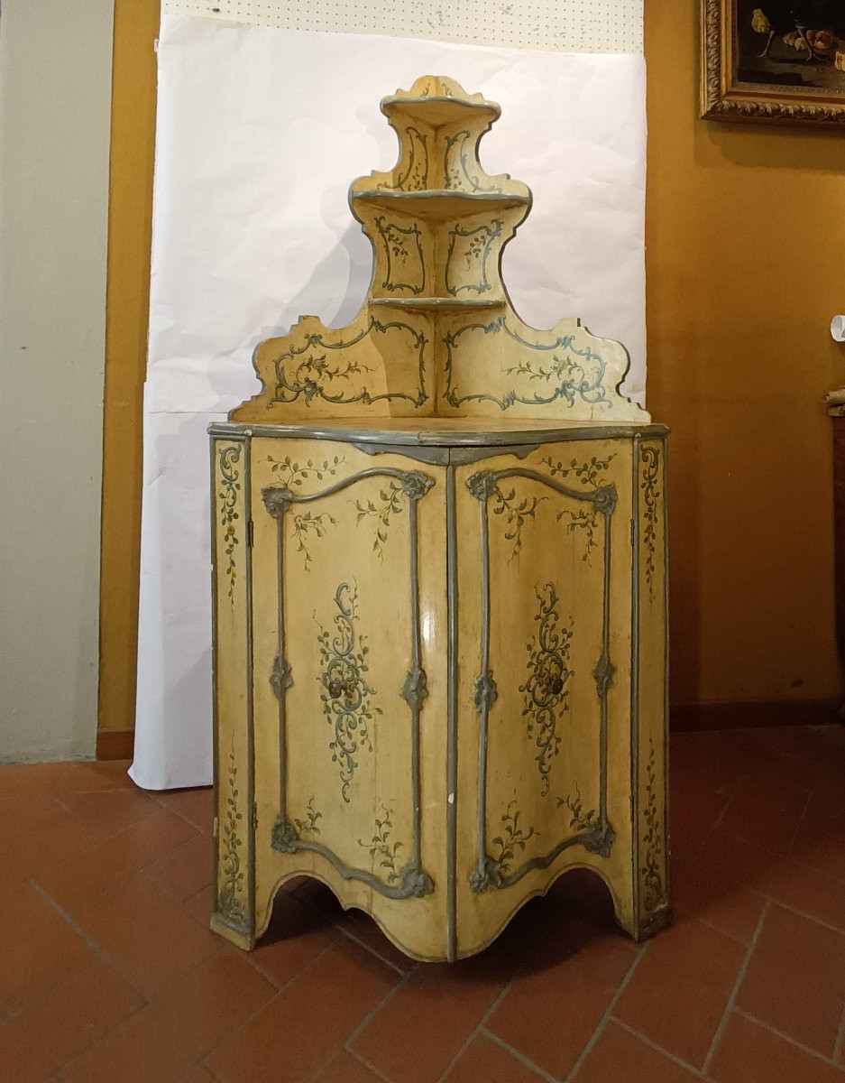 ANGOLIERA DIPINTA FINE DEL XVIII-PRIMI DEL XIX SECOLO -photo-4