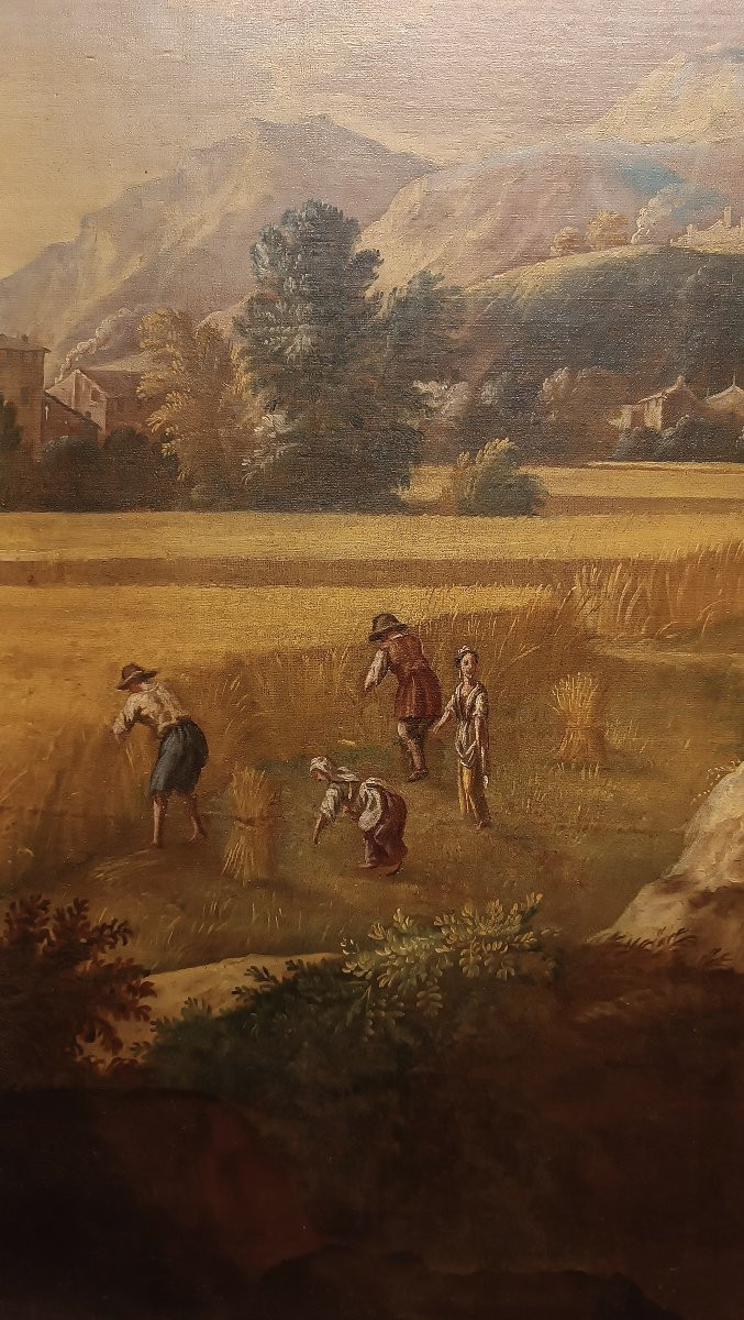 DIPINTO CON MIETITURA VENETO FINE XVIII SECOLO -photo-3