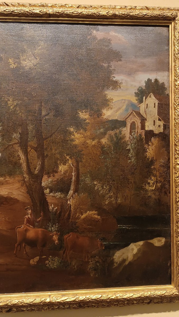 DIPINTO CON MIETITURA VENETO FINE XVIII SECOLO -photo-1