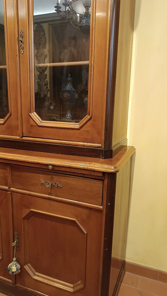 VETRINA "BOOKCASE" LUIGI FILIPPO SECONDA META' XIX SECOLO-photo-2