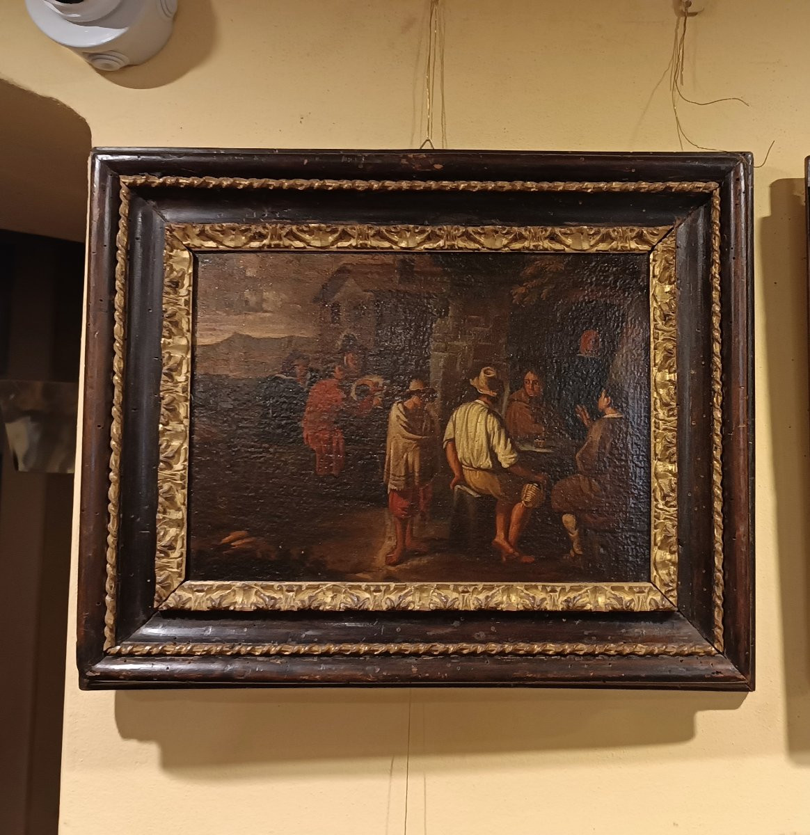 SEI DIPINTI CON SCENE POPOLARI SECONDA META' XVII SECOLO -photo-2