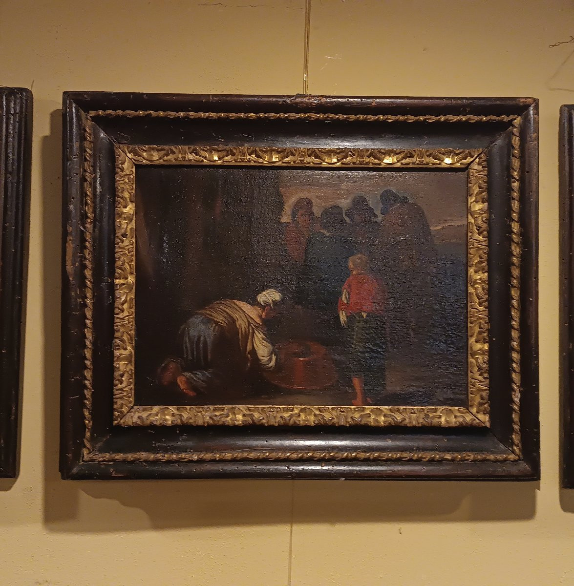 SEI DIPINTI CON SCENE POPOLARI SECONDA META' XVII SECOLO -photo-3