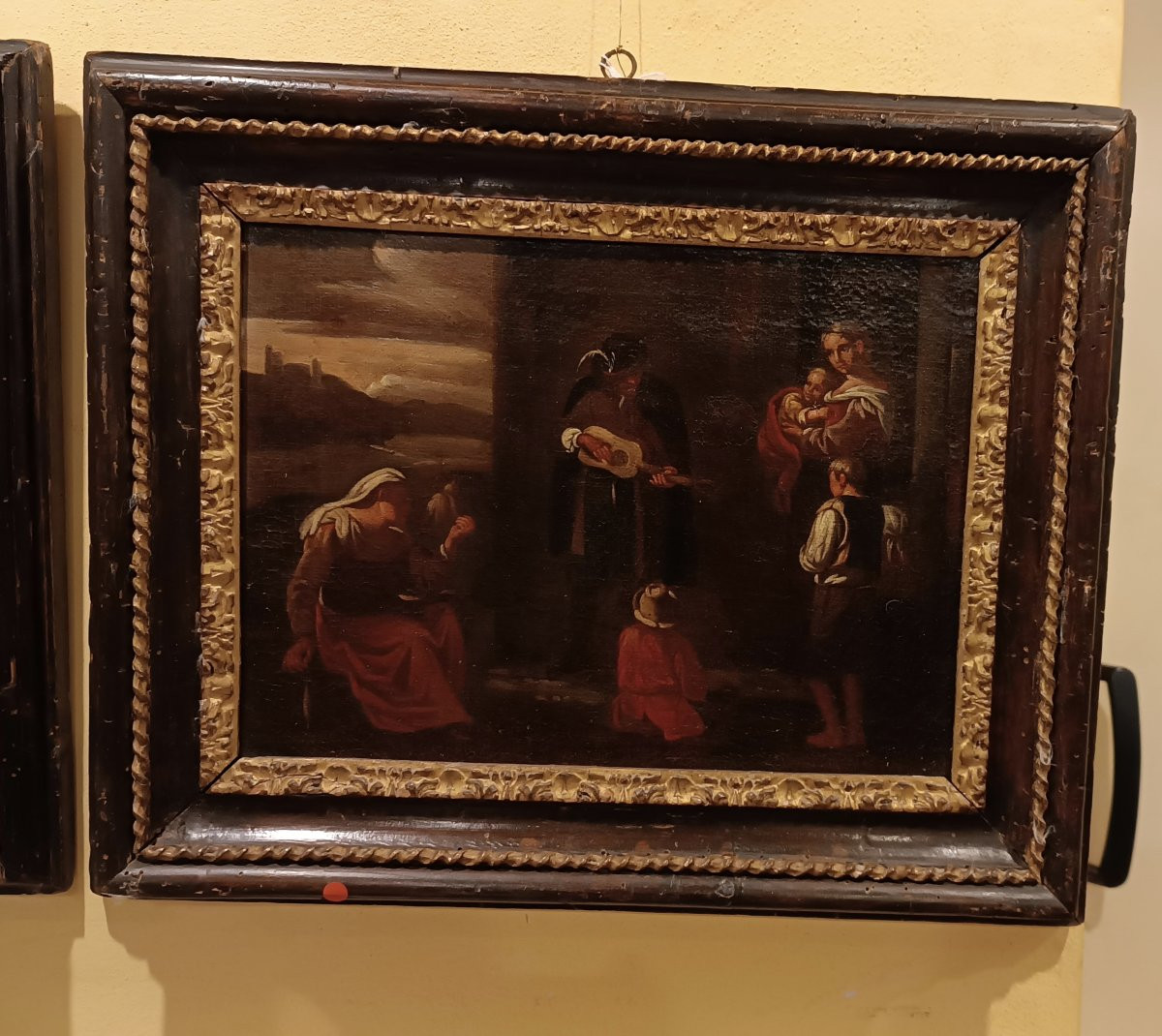 SEI DIPINTI CON SCENE POPOLARI SECONDA META' XVII SECOLO -photo-1