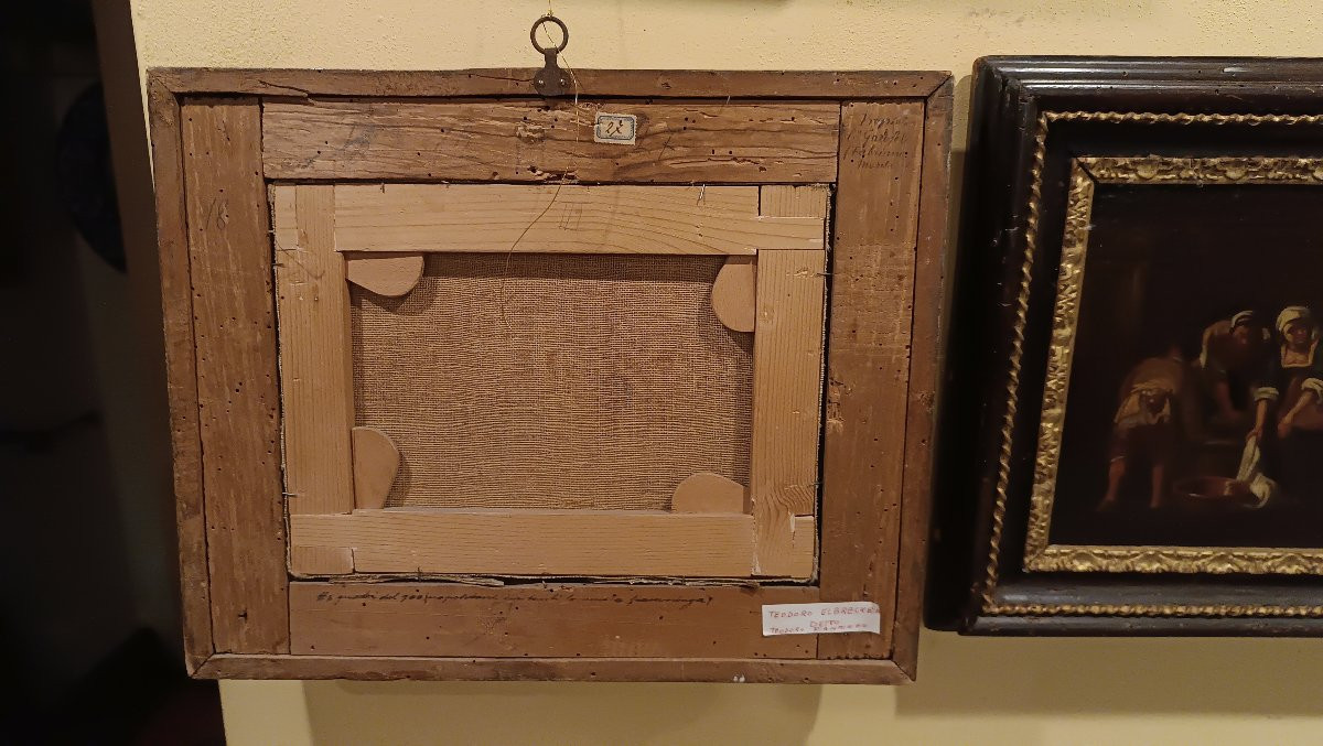 SEI DIPINTI CON SCENE POPOLARI SECONDA META' XVII SECOLO -photo-8