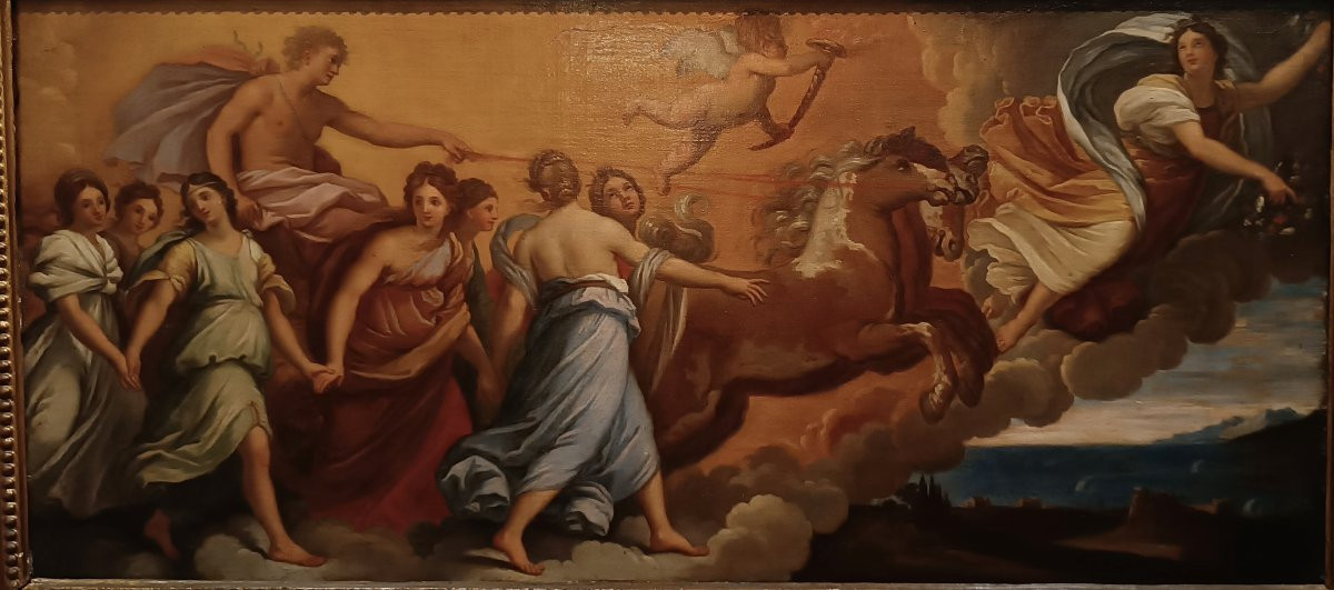 DIPINTO "AURORA" META' XIX SECOLO-photo-2