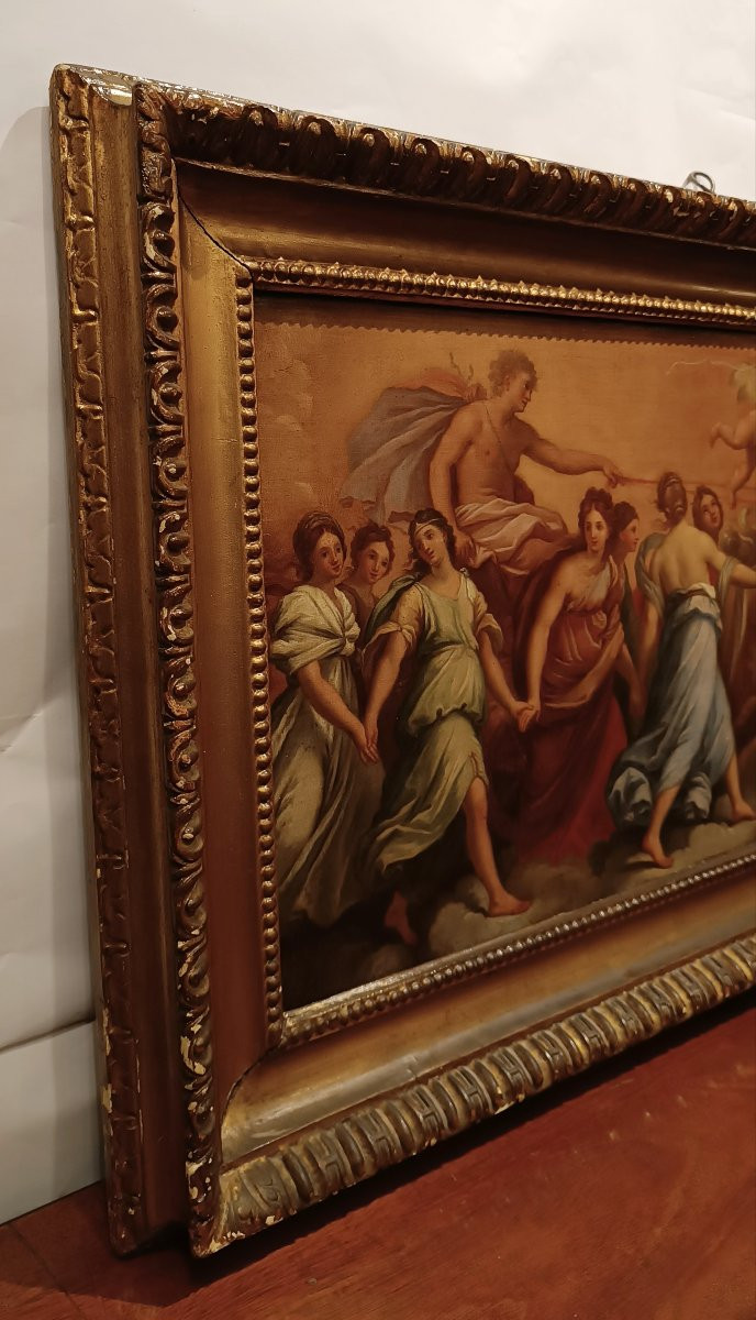 DIPINTO "AURORA" META' XIX SECOLO-photo-3