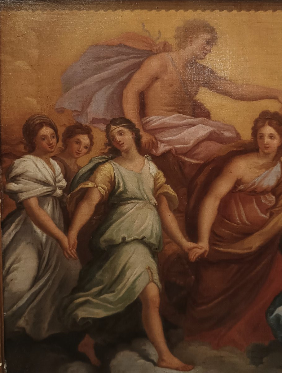 DIPINTO "AURORA" META' XIX SECOLO-photo-4
