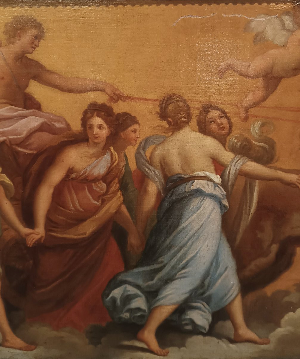 DIPINTO "AURORA" META' XIX SECOLO-photo-1