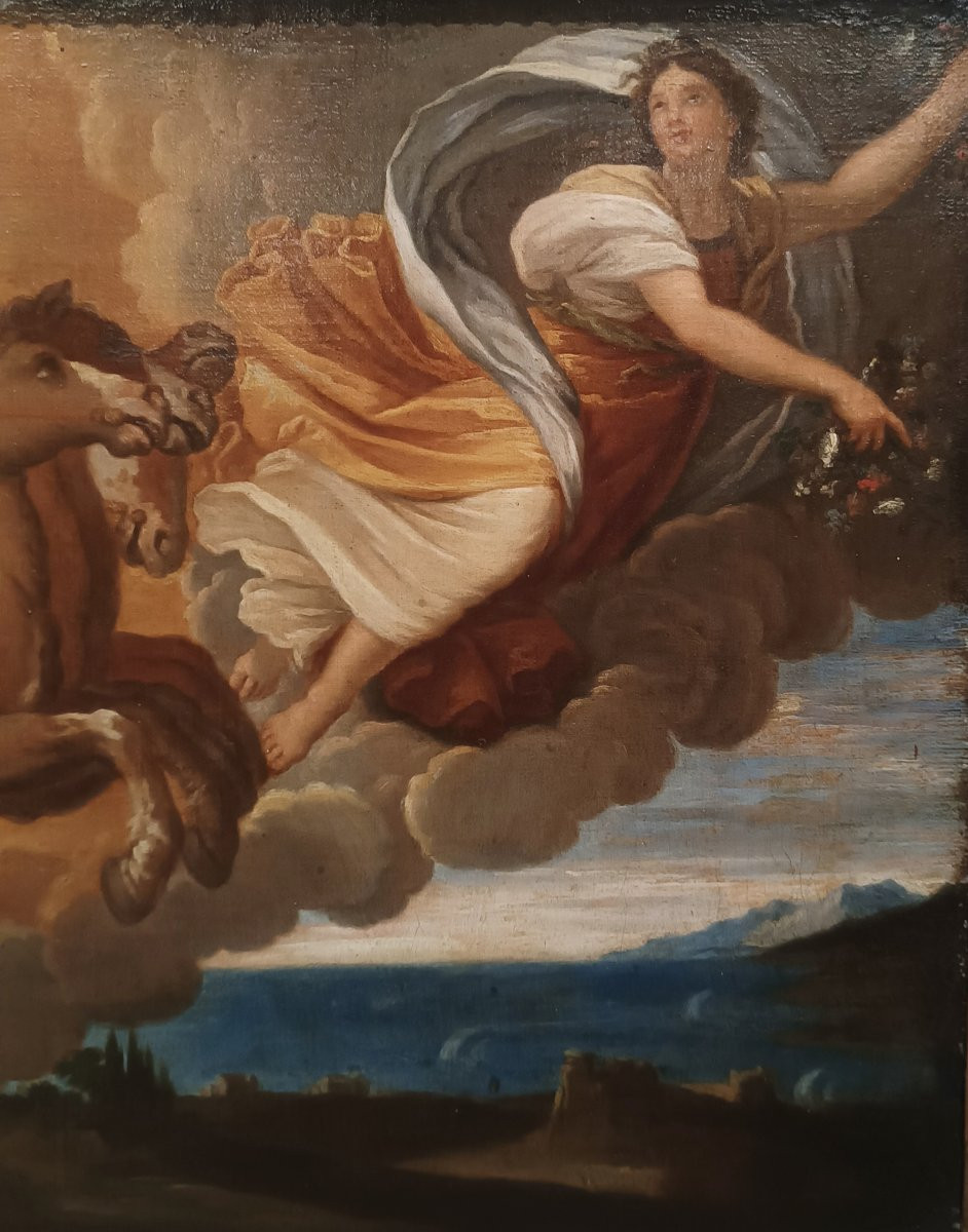 DIPINTO "AURORA" META' XIX SECOLO-photo-3