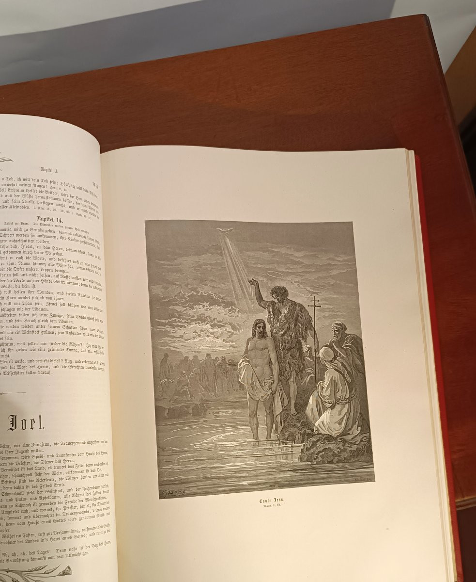 BIBBIA CON ILLUSTRAZIONI DI GUSTAV DORE' SECONDA META' XIX SECOLO -photo-6