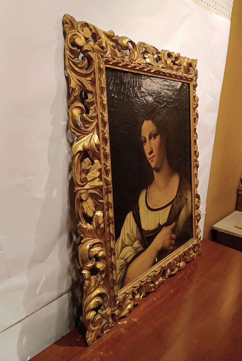 RITRATTO DI DONNA META' XIX SECOLO  -photo-3