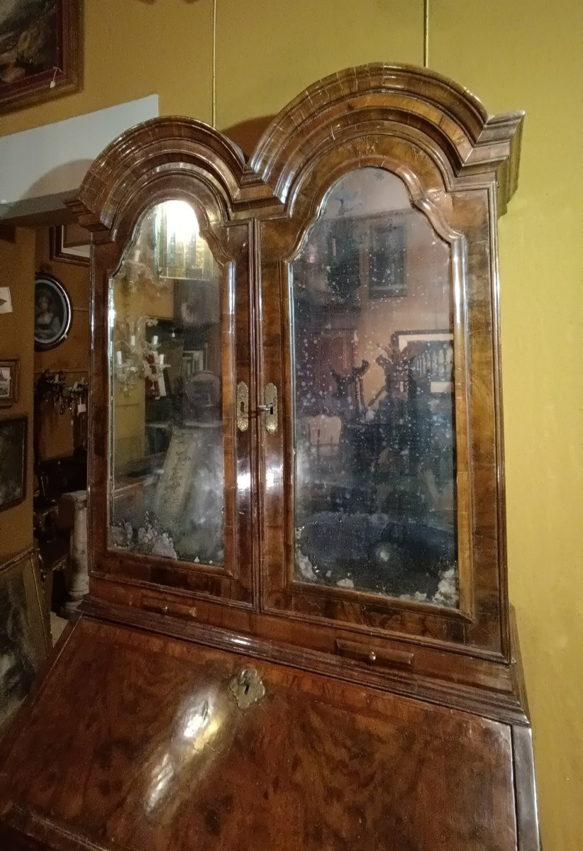 TRUMEAU QUEEN ANNE IN NOCE INIZI XVIII SECOLO -photo-2