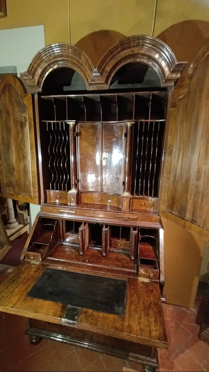 TRUMEAU QUEEN ANNE IN NOCE INIZI XVIII SECOLO -photo-4