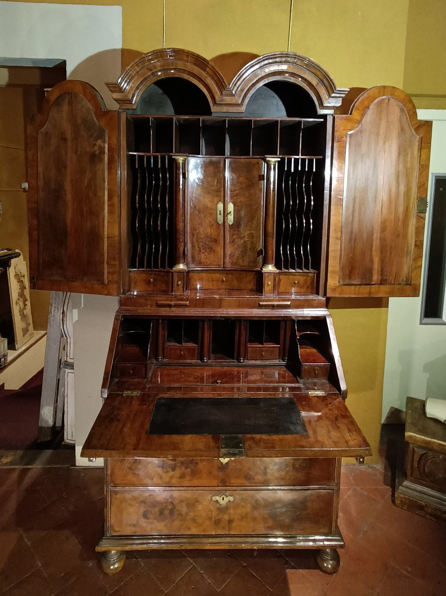 TRUMEAU QUEEN ANNE IN NOCE INIZI XVIII SECOLO -photo-4