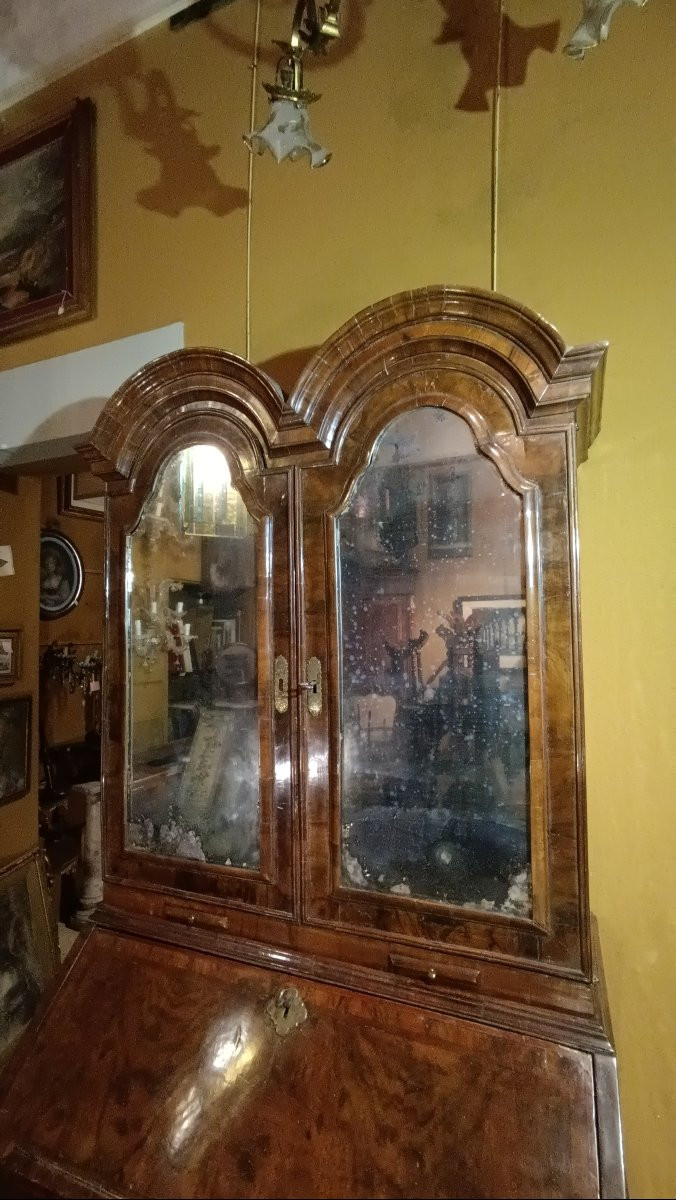 TRUMEAU QUEEN ANNE IN NOCE INIZI XVIII SECOLO -photo-5