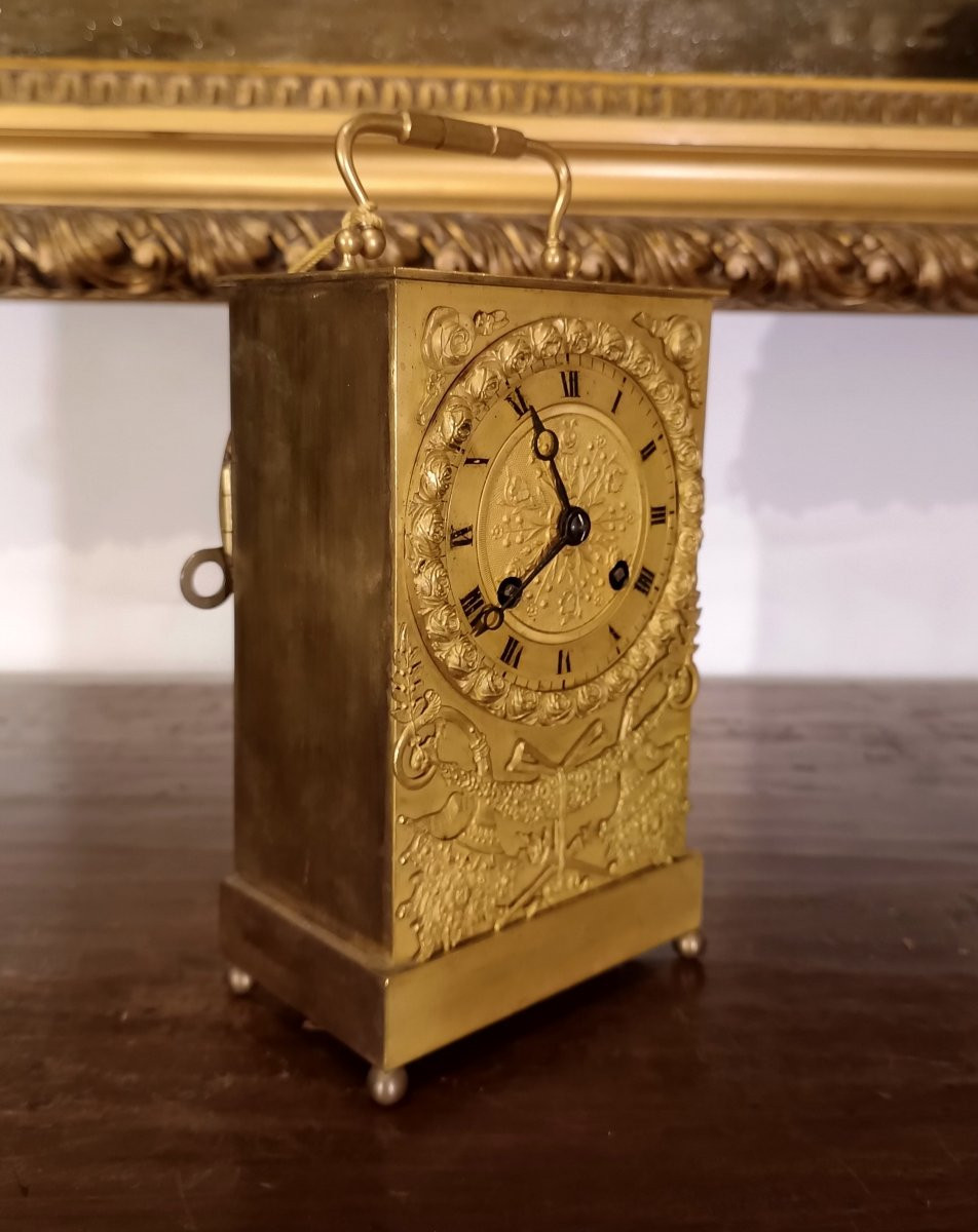 OROLOGIO IMPERO DA CARROZZA PRIMO XIX SECOLO-photo-3