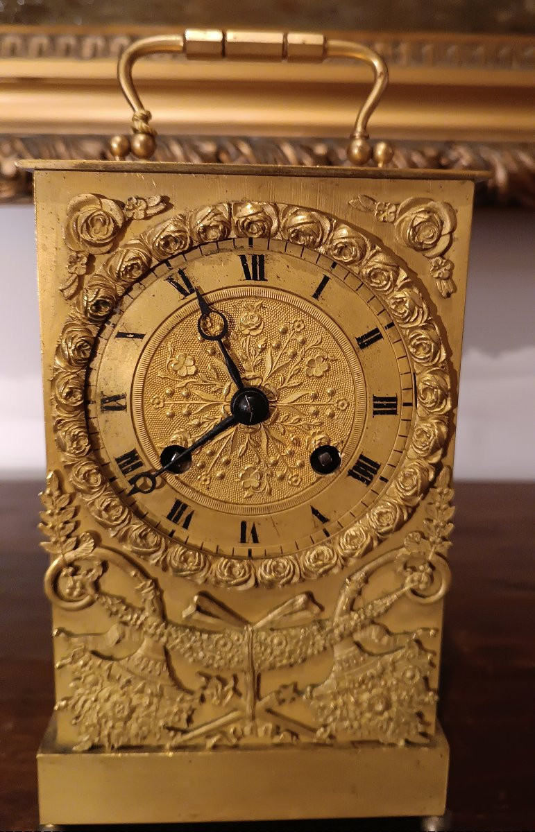 OROLOGIO IMPERO DA CARROZZA PRIMO XIX SECOLO-photo-3