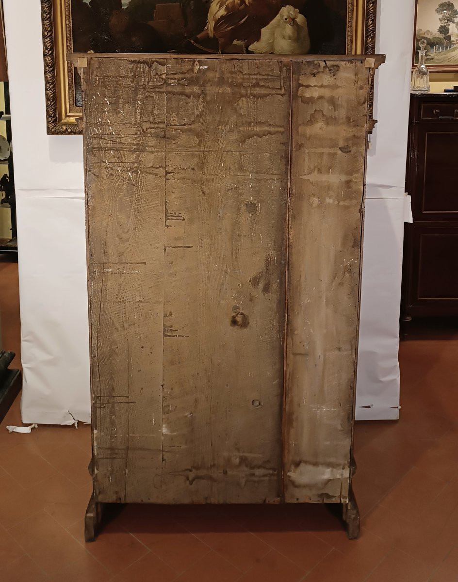 CREDENZINO ALTO IN NOCE FINE XVII SECOLO-photo-4
