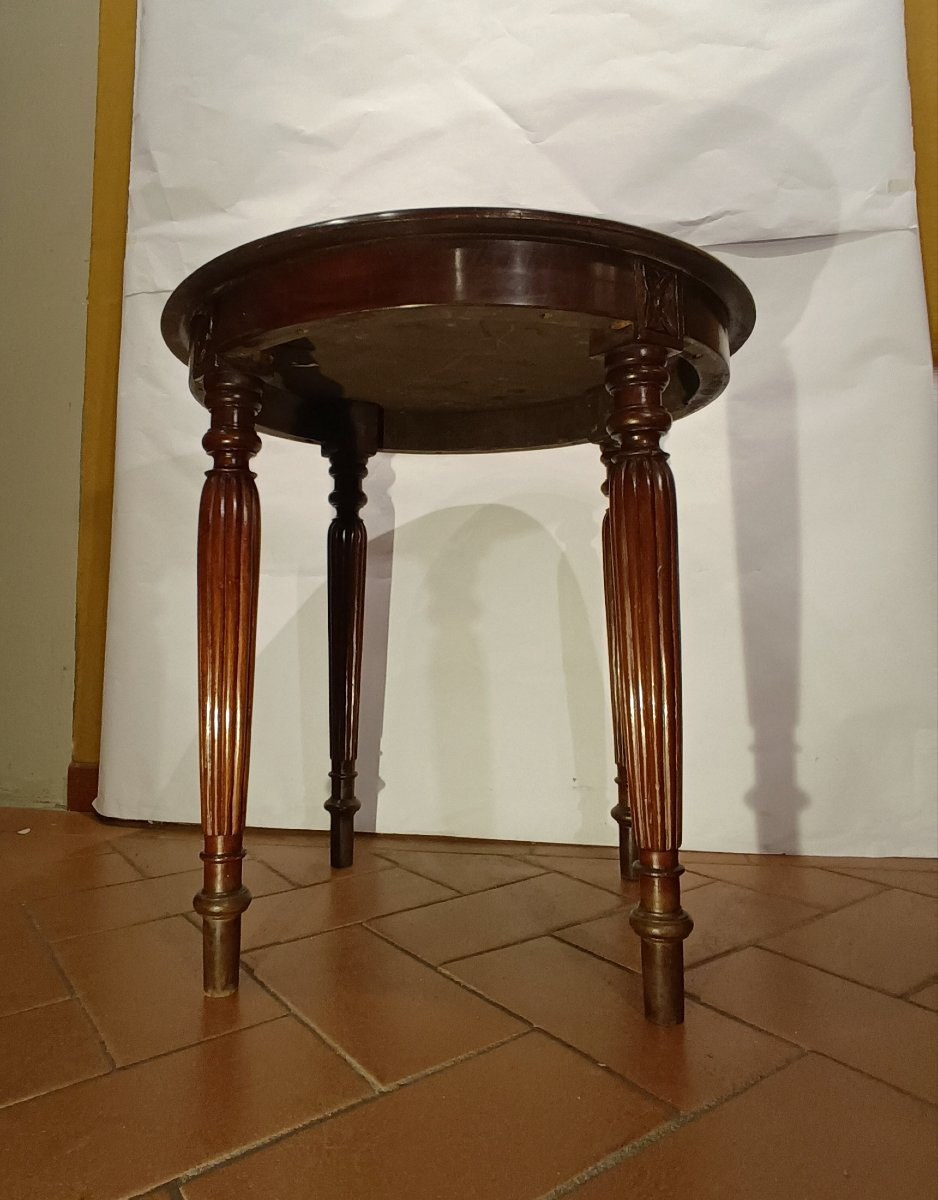 TAVOLINO IN MOGANO FINE XIX SECOLO-photo-2