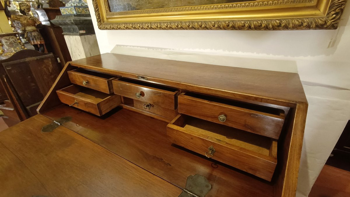 RIBALTA PARMIGIANA LUIGI XV IN NOCE META' XVIII SECOLO-photo-6