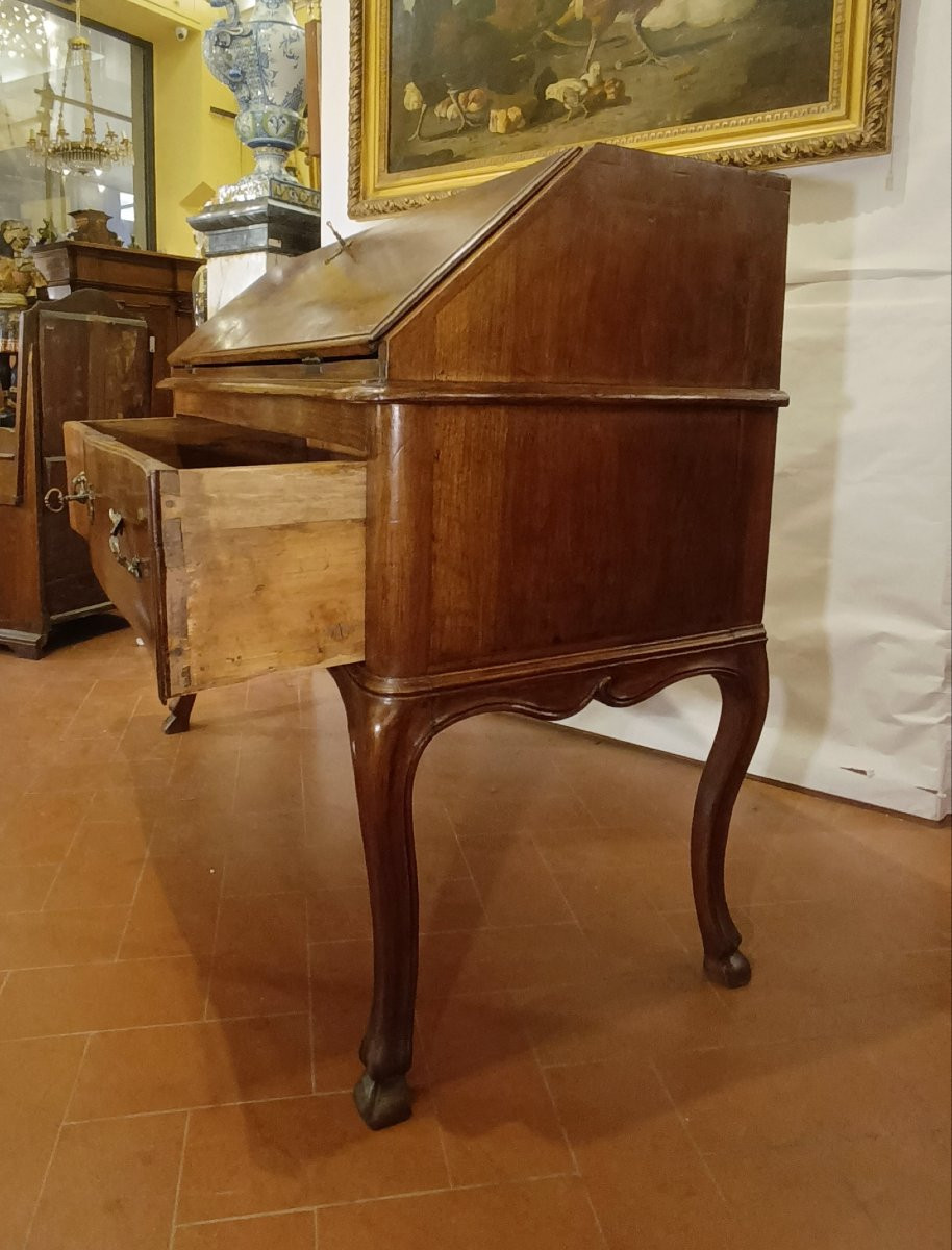 RIBALTA PARMIGIANA LUIGI XV IN NOCE META' XVIII SECOLO-photo-8