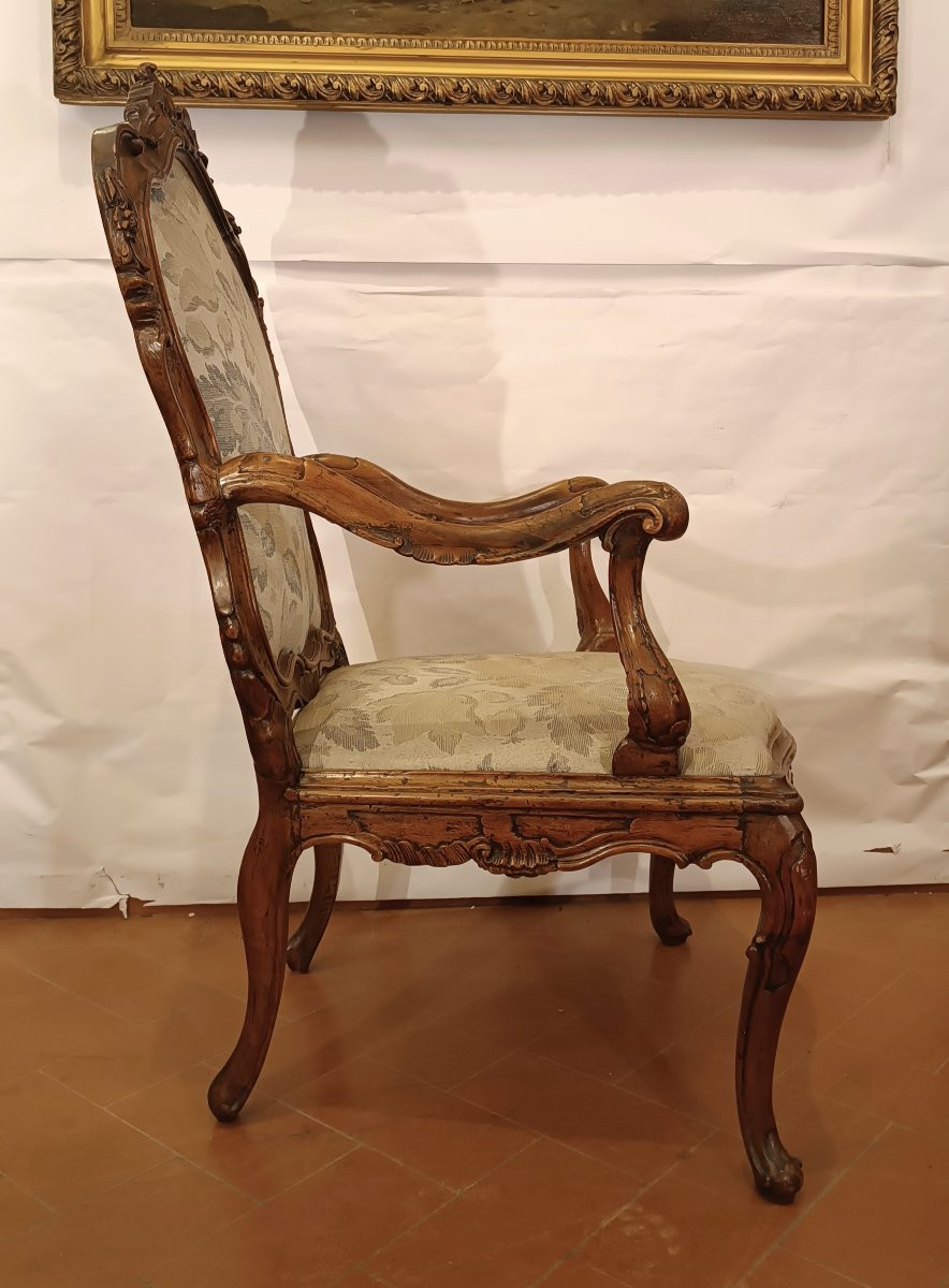 QUATTRO POLTRONE CA' REZZONICO META' XVIII SECOLO-photo-7