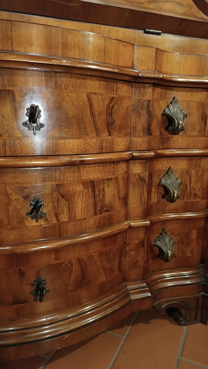 TRUMEAU VENEZIANO INTARSIATO PRIMO XX SECOLO-photo-8