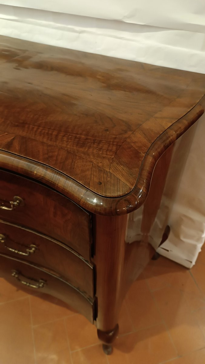 CASSETTONE A BALESTRA TOSCANO META' XVIII SECOLO-photo-2