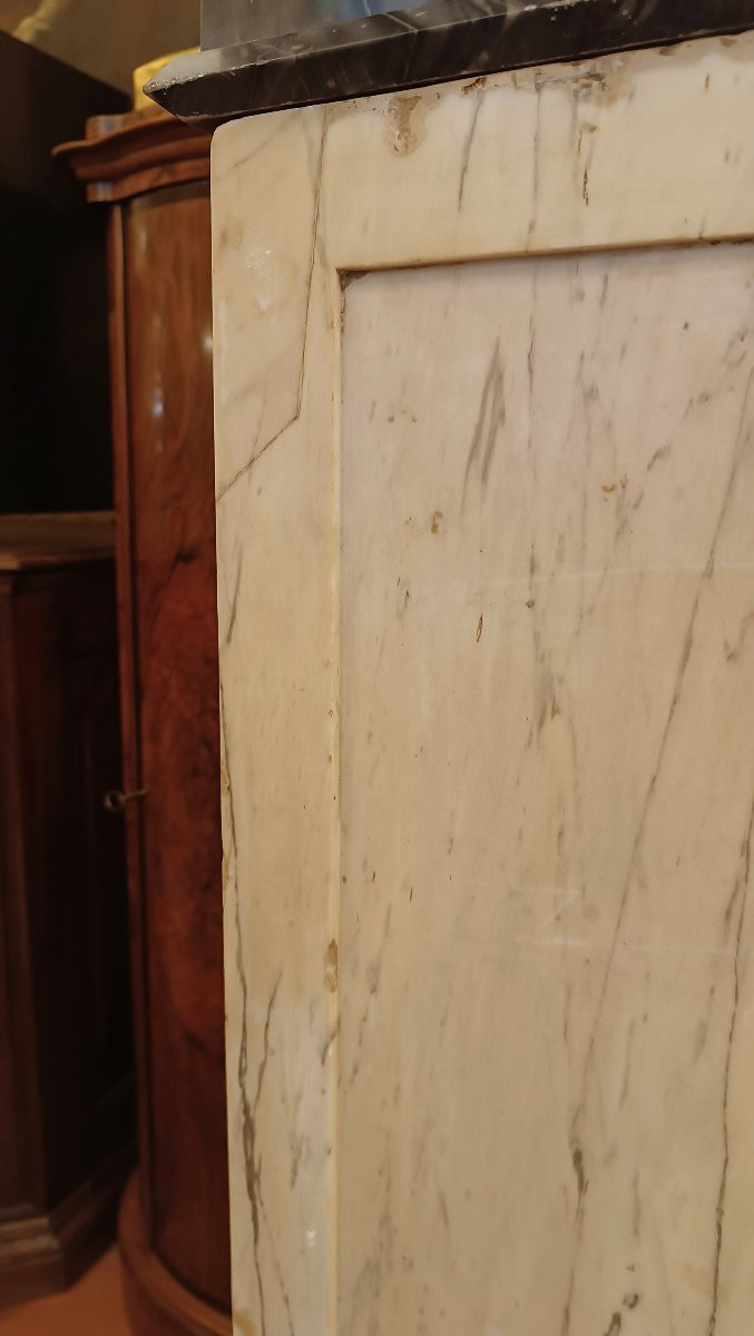 COLONNA IN MARMO IMPERO PRIMO XIX SECOLO -photo-3