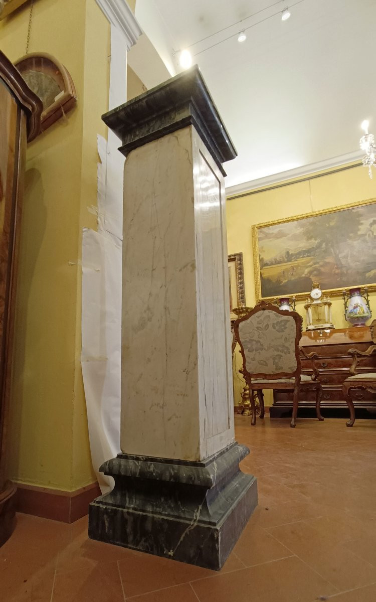 COLONNA IN MARMO IMPERO PRIMO XIX SECOLO -photo-1