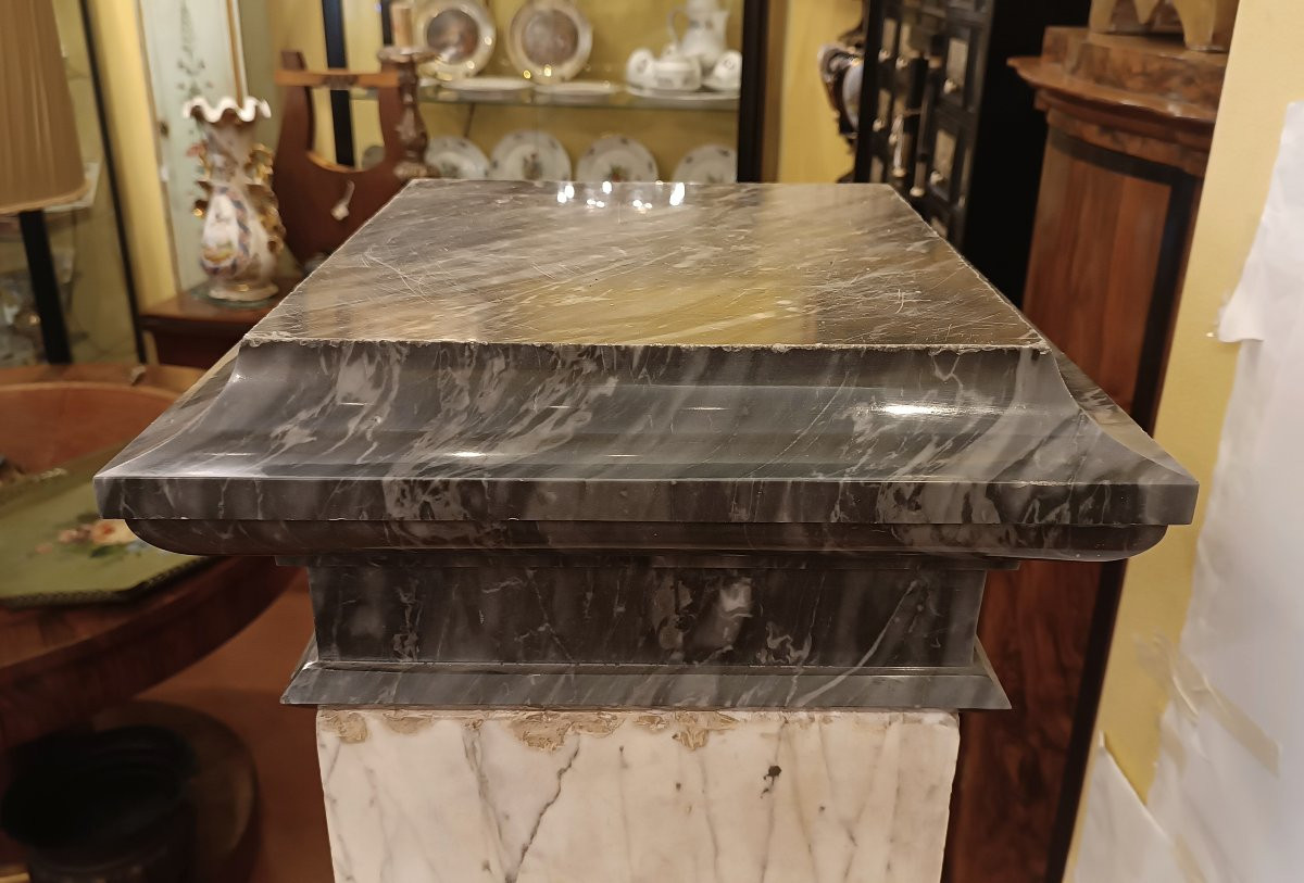 COLONNA IN MARMO IMPERO PRIMO XIX SECOLO -photo-4